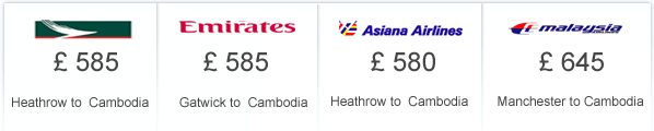 Cheap Flights to Cambodia